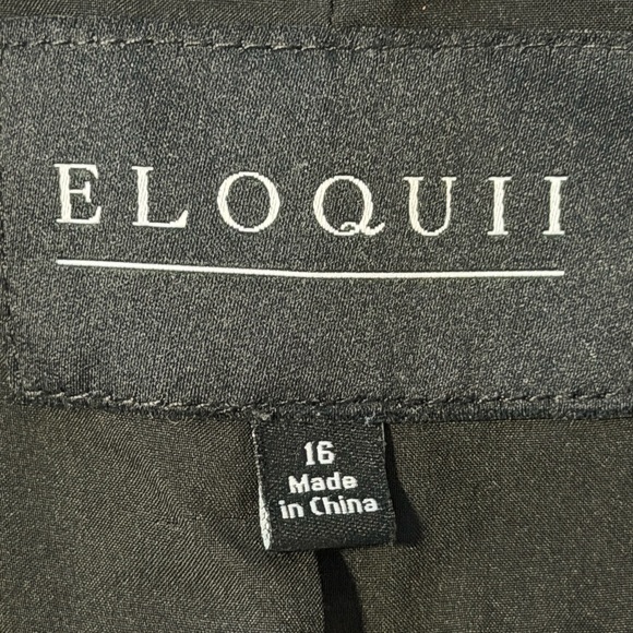 Eloquii Classic Black Blazer - Picture 6 of 8